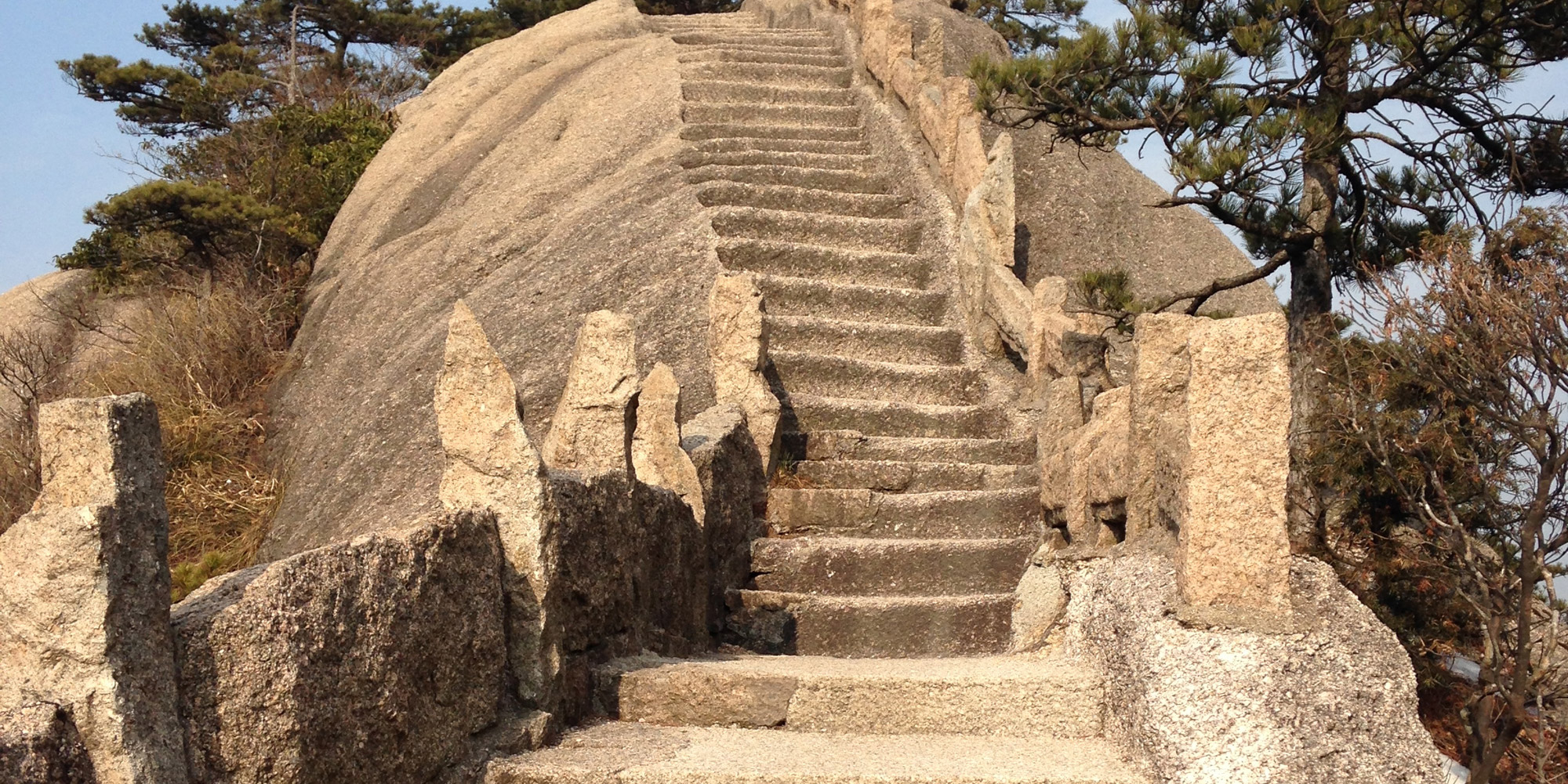 Huangshan fairy stairs